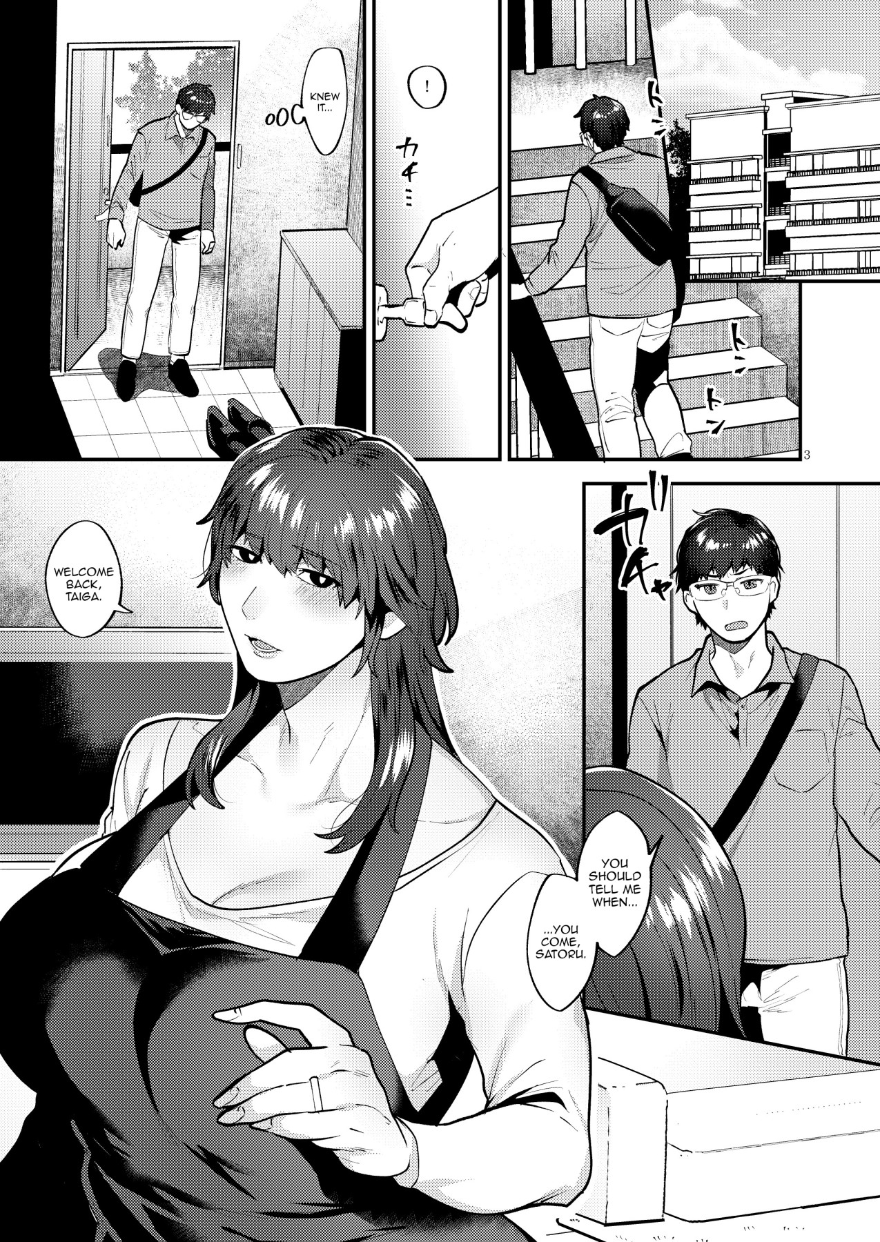 Hentai Manga Comic-Today Again With Step Mother (Male)-Read-3